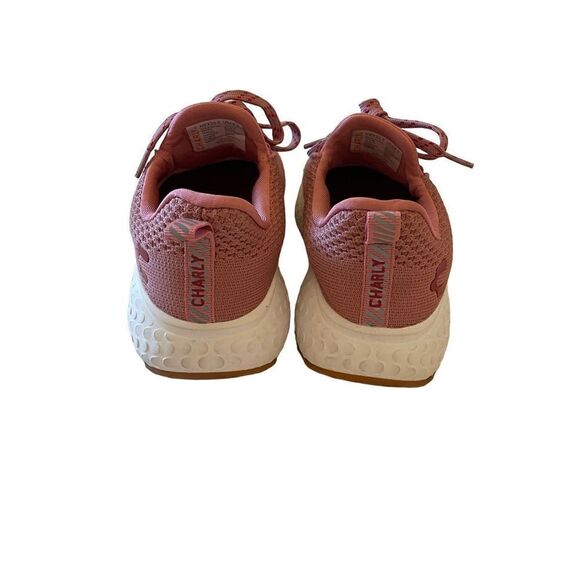 Charly Conquest Womens Pink Sneakers Athletic Running Shoes Size 8.5 - Picture 4 of 11